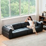 ソファー ブラック 無垢材 合皮 fmdgz-3733