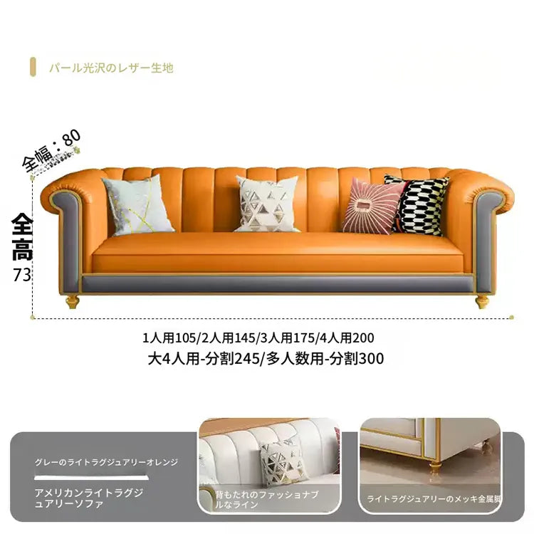 ソファー ベージュ オレンジ グレー ライトブルー ブルー カラー1 カラー2 カラー3 カラー4 無垢材 合皮 fmdgz-3735