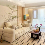 ソファー ベージュ グレー ダークブラウン 無垢材 シープボア fmdgz-3737