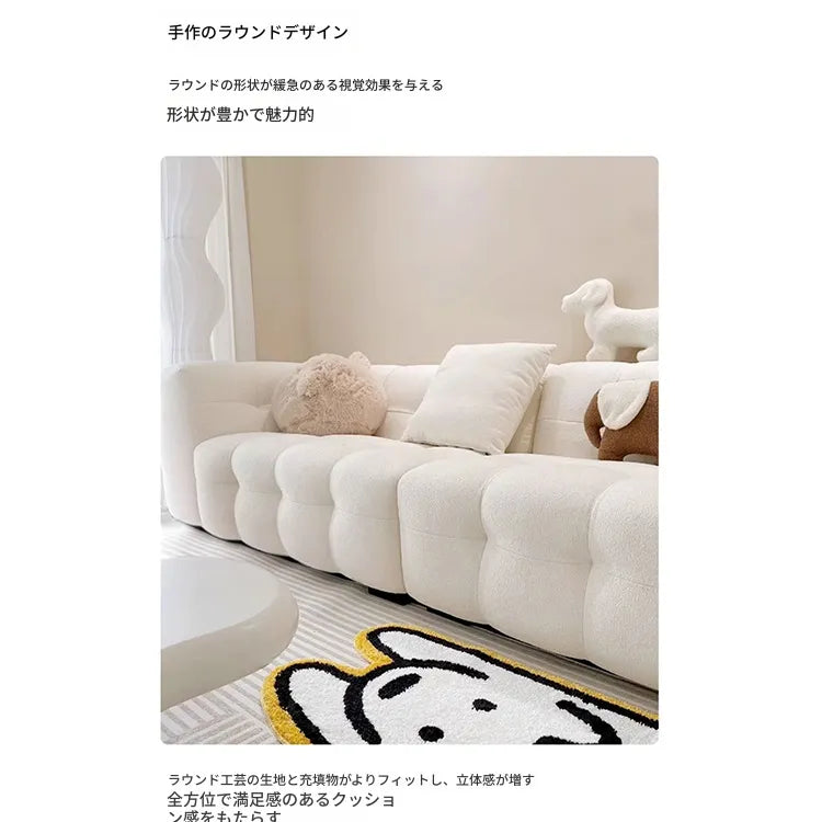 ソファー ベージュ グレー ダークブラウン 無垢材 シープボア fmdgz-3737