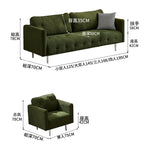 ソファー グリーン ライトブラウン ベージュ イエロー 無垢材 シリコンフィル コーデュロイ fmdgz-3740