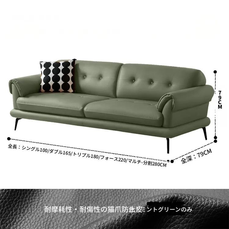 ソファー ブラック ベージュ ライトブラウン グリーン オレンジ グレー 無垢材 合皮 fmdgz-3742