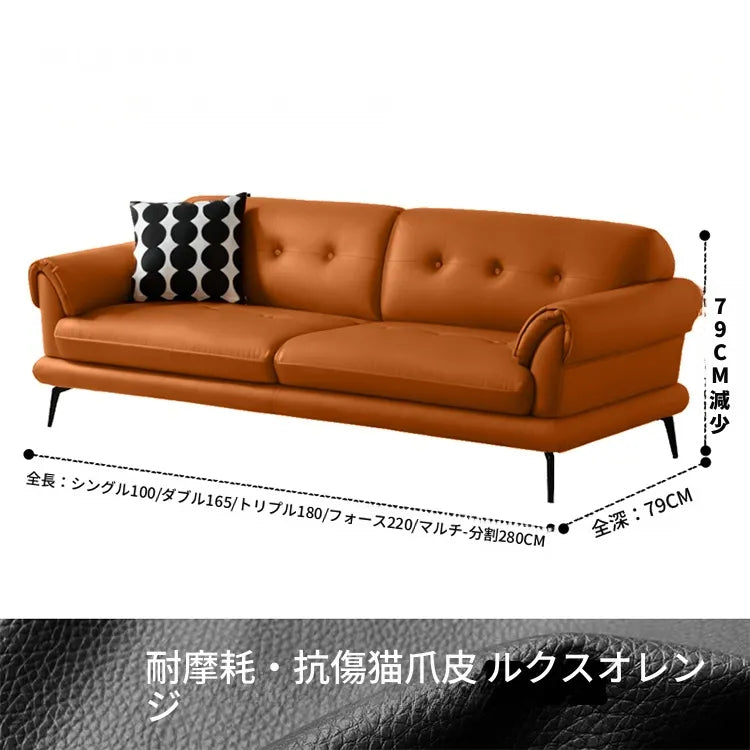 ソファー ブラック ベージュ ライトブラウン グリーン オレンジ グレー 無垢材 合皮 fmdgz-3742