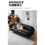 ソファー ブラック ベージュ ライトブラウン グリーン オレンジ グレー 無垢材 合皮 fmdgz-3742