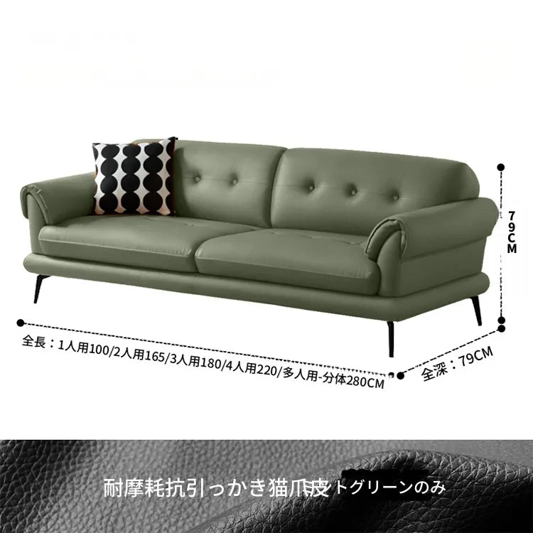 ソファー ブラック ベージュ ライトブラウン グリーン オレンジ グレー 無垢材 合皮 fmdgz-3742