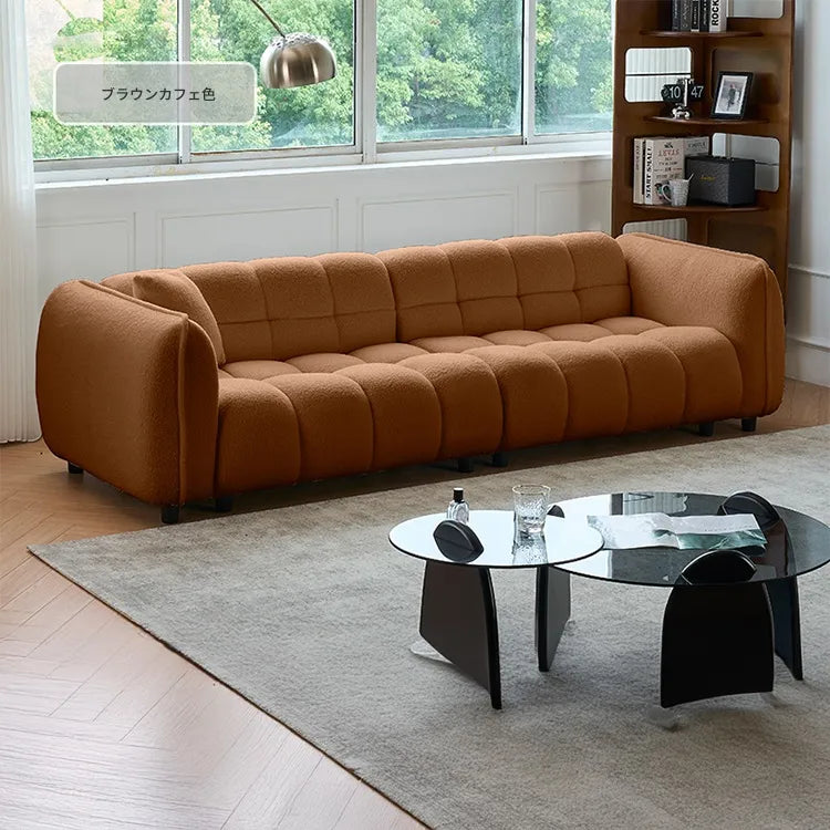 ソファー ベージュ グリーン ライトグレー ライトブラウン オレンジグリーン ライトブルー 無垢材 シープボア fmdgz-3745