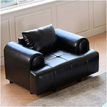 ソファー ブラック 無垢材 合皮 fmdgz-3746