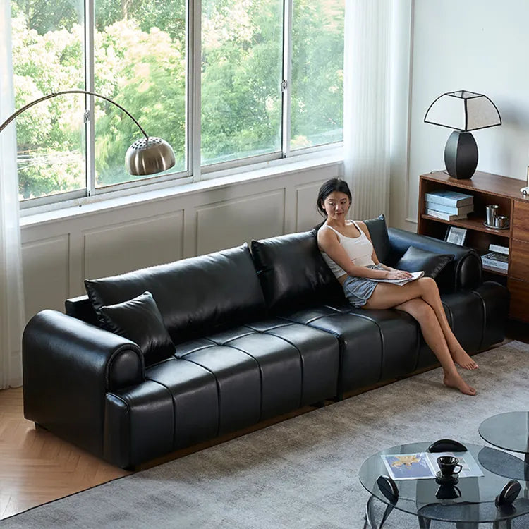 ソファー ブラック 無垢材 合皮 fmdgz-3746