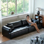 ソファー ブラック 無垢材 合皮 fmdgz-3746