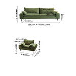 ソファー グリーン ベージュ 無垢材 コーデュロイ fmdgz-3749