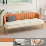 ソファー ベージュ グリーン オレンジ グレー カラー1 カラー2 カラー3 カラー4 カラー5 カラー6 無垢材 合皮 fmdgz-3751