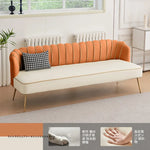 ソファー ベージュ グリーン オレンジ グレー カラー1 カラー2 カラー3 カラー4 カラー5 カラー6 無垢材 合皮 fmdgz-3751