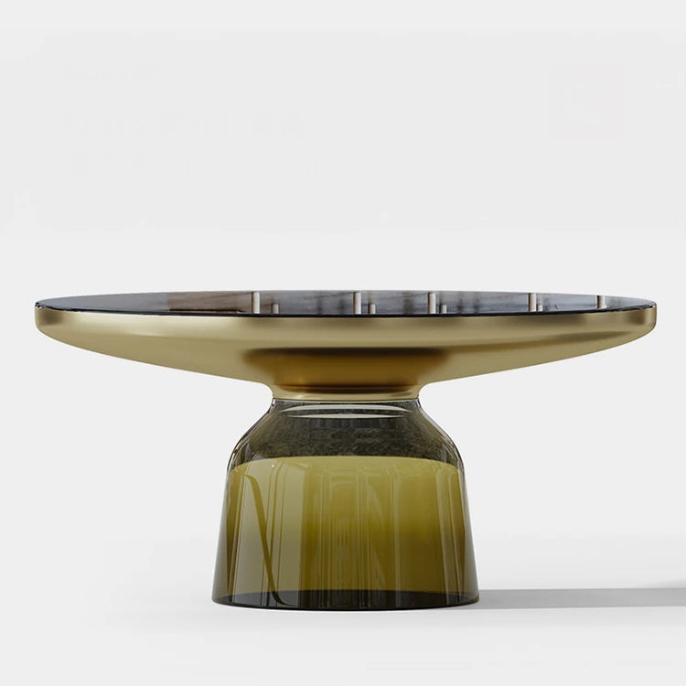 センターテーブル 強化ガラス エレガントモダンデザイン ルームアクセサリー兼用 調和の取れたインテリアに最適 fmfd-5054