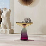 センターテーブル 強化ガラス エレガントモダンデザイン ルームアクセサリー兼用 調和の取れたインテリアに最適 fmfd-5054