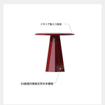 モダンデザインの赤いセンターテーブル|多層板製のスタイリッシュで機能的なインテリアアイテム fmfd-5055