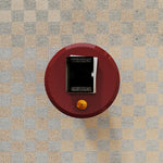 モダンデザインの赤いセンターテーブル|多層板製のスタイリッシュで機能的なインテリアアイテム fmfd-5055