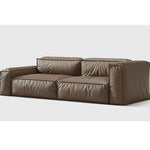 スタイリッシュなパイン・ダウン・合成皮革ソファー | モダンリビングの必需品 | 収納付き・快適な座り心地 fmfd-5056