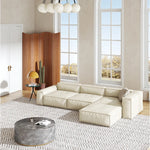 スタイリッシュなパイン・ダウン・合成皮革ソファー | モダンリビングの必需品 | 収納付き・快適な座り心地 fmfd-5056