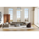 スタイリッシュなパイン・ダウン・合成皮革ソファー | モダンリビングの必需品 | 収納付き・快適な座り心地 fmfd-5056