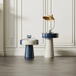 モダンデザインの多層板センターテーブル - リビングルームに最適なスタイリッシュな収納付きテーブル fmfd-5059