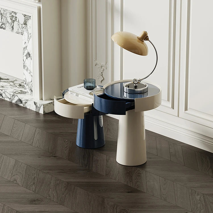 モダンデザインの多層板センターテーブル - リビングルームに最適なスタイリッシュな収納付きテーブル fmfd-5059