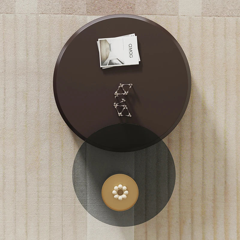 モダンデザイン センターテーブル 多層板と強化ガラス使用 おしゃれで機能的なリビング必須アイテム fmfd-5061