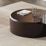 モダンデザイン センターテーブル 多層板と強化ガラス使用 おしゃれで機能的なリビング必須アイテム fmfd-5061