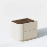 モダンデザイン ナイトテーブル 多層板製 おしゃれ収納家具 シンプルインテリア fmfd-5062