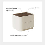 モダンデザイン ナイトテーブル 多層板製 おしゃれ収納家具 シンプルインテリア fmfd-5062