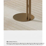 モダンデザイン センターテーブル 多層板製 おしゃれなツートンカラー 丸型サイドテーブル fmfd-5066