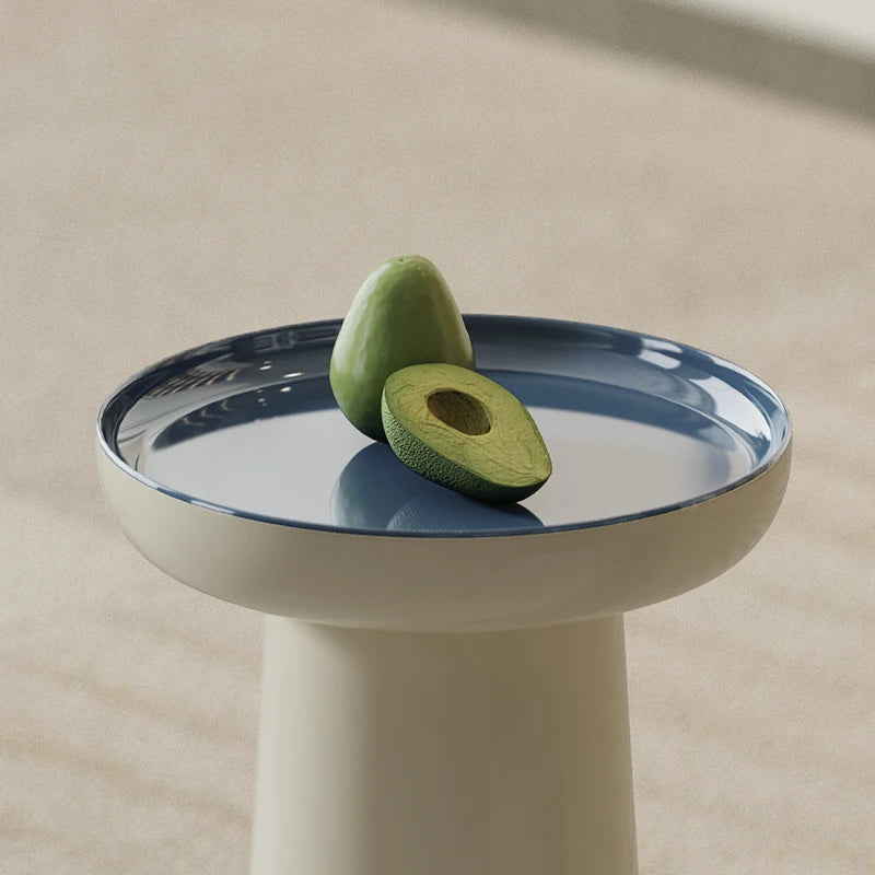 モダンセンターテーブル|多層板製 スタイリッシュなデザイン|ヴィンテージレッド&ブラック fmfd-5067