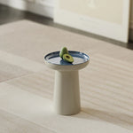 モダンセンターテーブル|多層板製 スタイリッシュなデザイン|ヴィンテージレッド&ブラック fmfd-5067