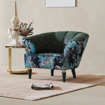 エレガントなパイン製PUレザーアームチェア - 豪華なデザインでお部屋を彩る! fmfd-5068