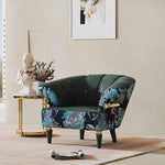 エレガントなパイン製PUレザーアームチェア - 豪華なデザインでお部屋を彩る! fmfd-5068