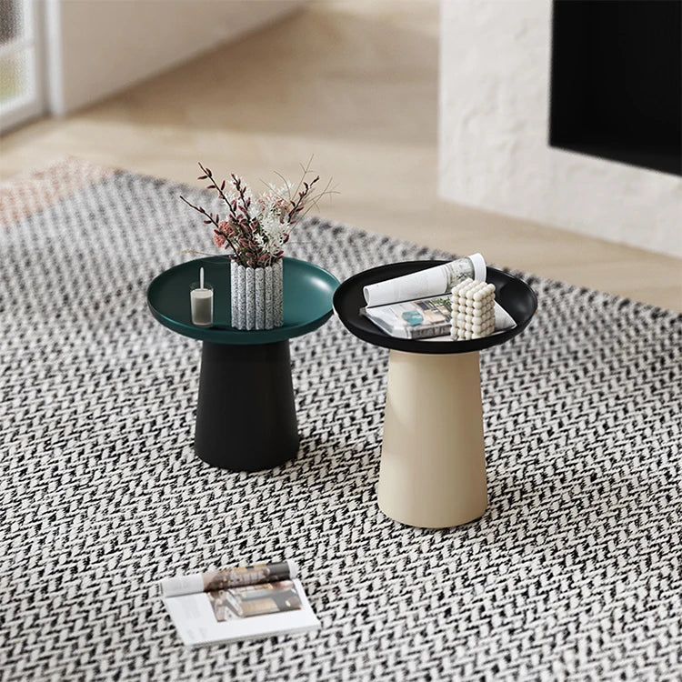 モダンセンターテーブル - 多層板製、スタイリッシュなデザインで空間を彩るサイドテーブル2点セット fmfd-5073