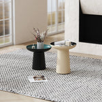 モダンセンターテーブル - 多層板製、スタイリッシュなデザインで空間を彩るサイドテーブル2点セット fmfd-5073