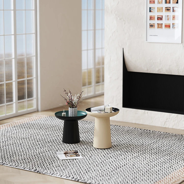 モダンセンターテーブル - 多層板製、スタイリッシュなデザインで空間を彩るサイドテーブル2点セット fmfd-5073