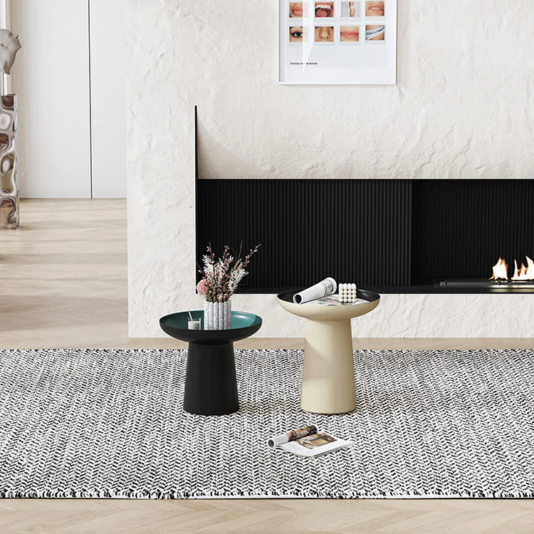 モダンセンターテーブル - 多層板製、スタイリッシュなデザインで空間を彩るサイドテーブル2点セット fmfd-5073