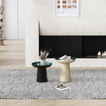 モダンセンターテーブル - 多層板製、スタイリッシュなデザインで空間を彩るサイドテーブル2点セット fmfd-5073