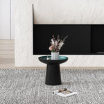 モダンセンターテーブル - 多層板製、スタイリッシュなデザインで空間を彩るサイドテーブル2点セット fmfd-5073