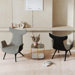 モダンデザイン無垢材チェア | 上質な座り心地を実現したインテリアアイテム fmfd-5074