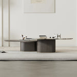 モダンデザインの大理石センターテーブル - スタイリッシュなリビングルーム用家具 fmfd-5075