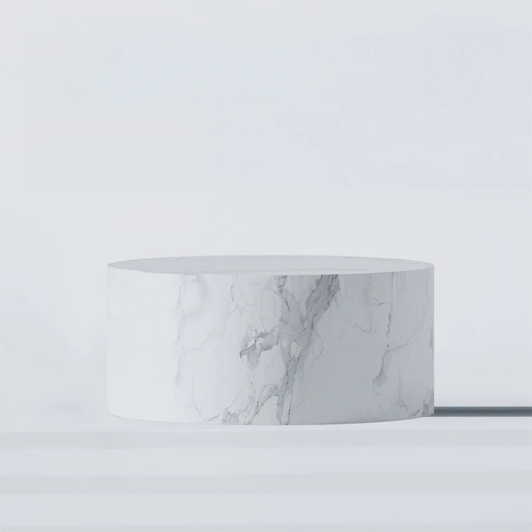 モダン大理石センターテーブル|ステンレスベース付き|リビングルームデザインに最適|ディスプレイや収納に便利 fmfd-5076