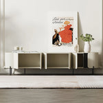 モダンデザインの多層板テレビ台 - スタイリッシュなリビングの必需品 fmfd-5079