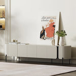 モダンデザインの多層板テレビ台 - スタイリッシュなリビングの必需品 fmfd-5079