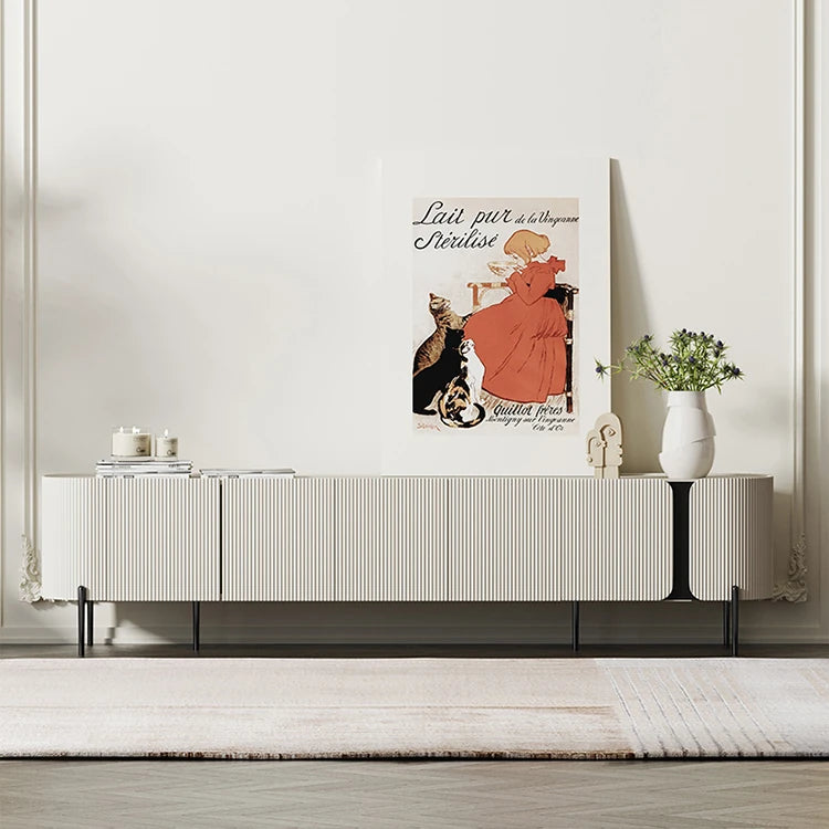 モダンデザインの多層板テレビ台 - スタイリッシュなリビングの必需品 fmfd-5079