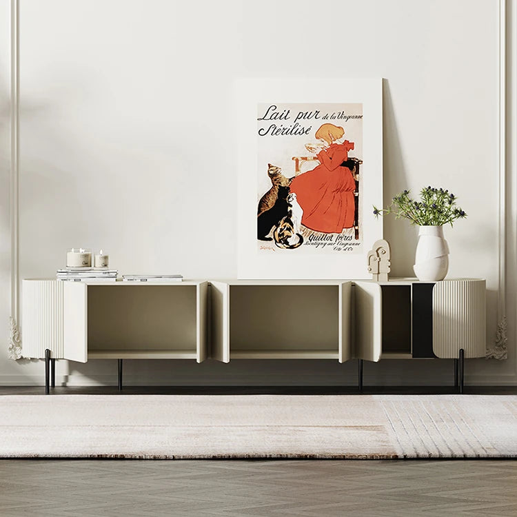 モダンデザインの多層板テレビ台 - スタイリッシュなリビングの必需品 fmfd-5079