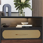 ステンレス&銅配合スタイリッシュキャビネット:高級感あふれる収納家具 fmsjj-4199