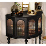 高級感溢れるケヤキ製キャビネット—優雅なデザインでお部屋を格上げ fmsjj-4206