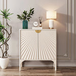 チェリー材とステンレスの洗練されたデザインキャビネット – おしゃれなインテリアに最適! fmsjj-4209